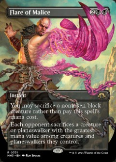 Flare of Malice Modern Horizons 3 Bordless Frame Break